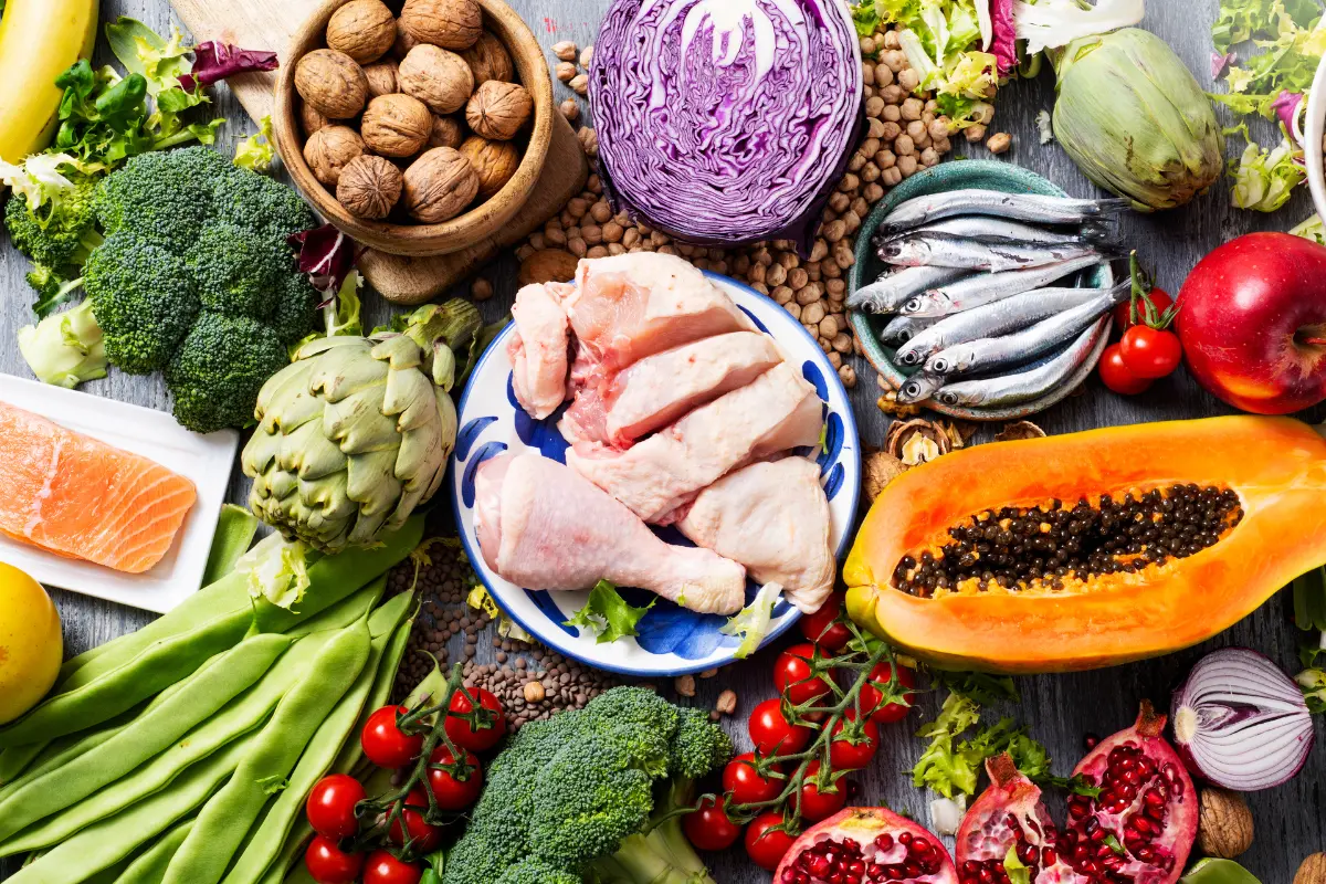 Alimentos da dieta low carb. Foto: Reprodução / Canva.