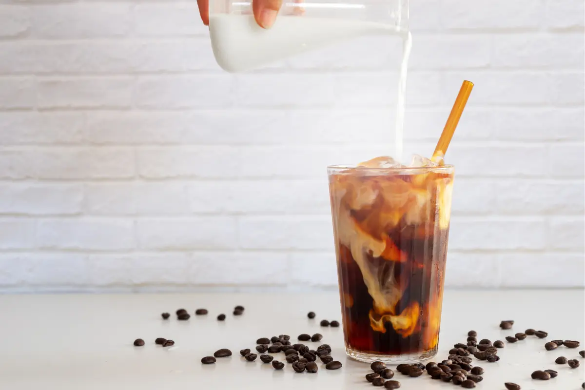 Café cold brew refrescante.