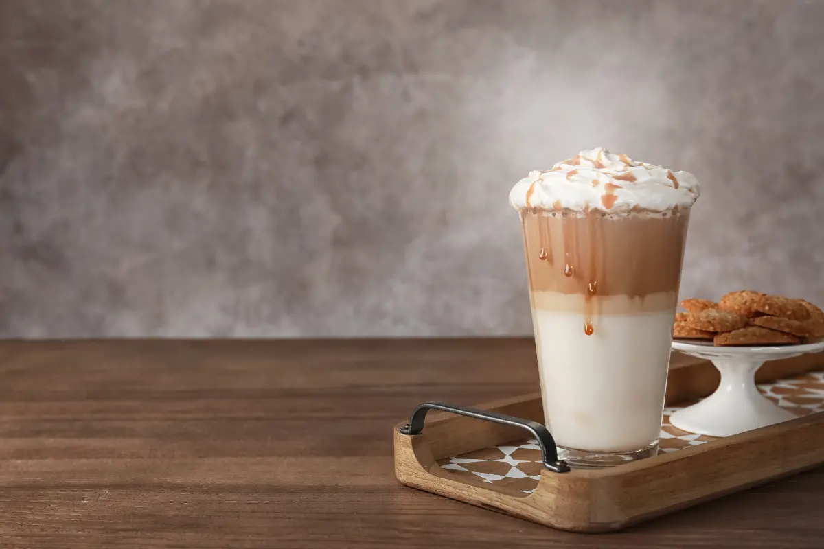 Iced latte cremoso.
